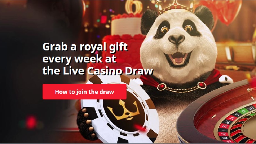 Royal Panda Casino Celebrates Its 6th Birthday with Weekly Live Casino Draws throughout March