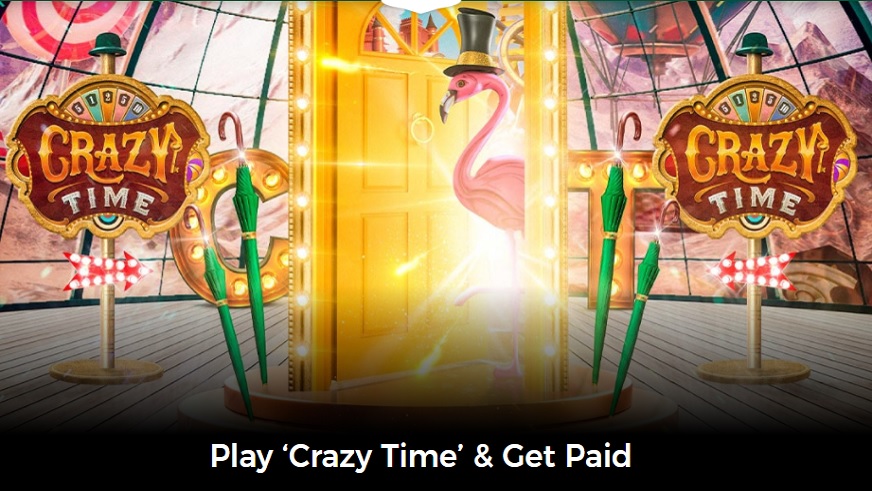 Get Paid for Playing Evolution’s Crazy Time at Mr Green!