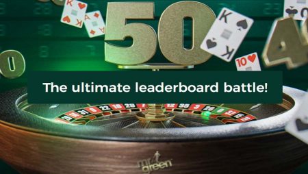 Be Among the Participants in the Ultimate Live Roulette Battle at Mr Green and Win a Share of €5,000!
