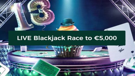 Mr Green Is Celebrating Its Birthday with a Special €5,000 Live Blackjack Race