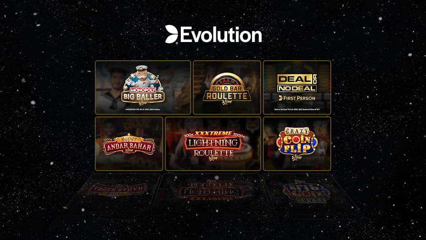 Evolution Shares Its Amazing Lineup of Games Ready to Delight Players This Year