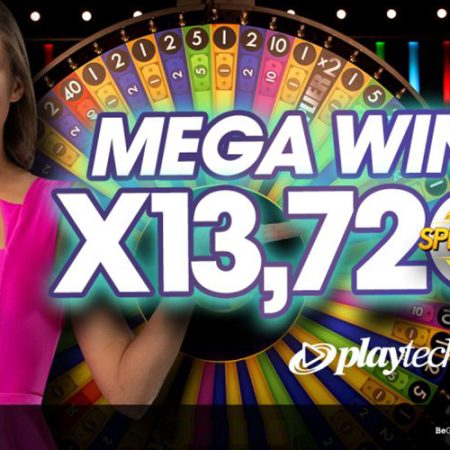 Mega Win at Playtech’s Spin a Win