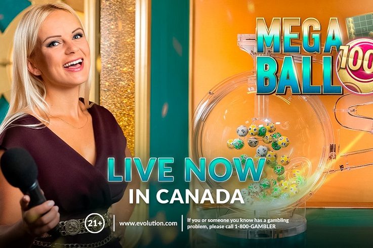Evolution’s Mega Ball Goes Live in Canada Thanks to BCLC Deal